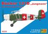 Bücker 131 B "Jungmann" Bulgarian AF, Airfield Sofia-Bozuriste 1940, RS 92238